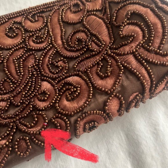 Vintage Carlo Fellini | 1990s Beaded Clutch/ Purse | RARE - Picture 12 of 12